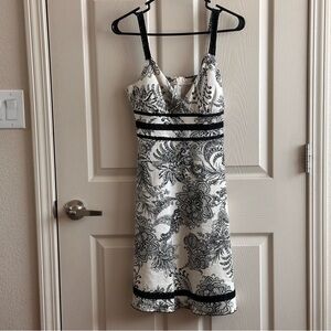 Speechless Floral Whimsigoth Babydoll Sleeveless Mini Dress Size 7